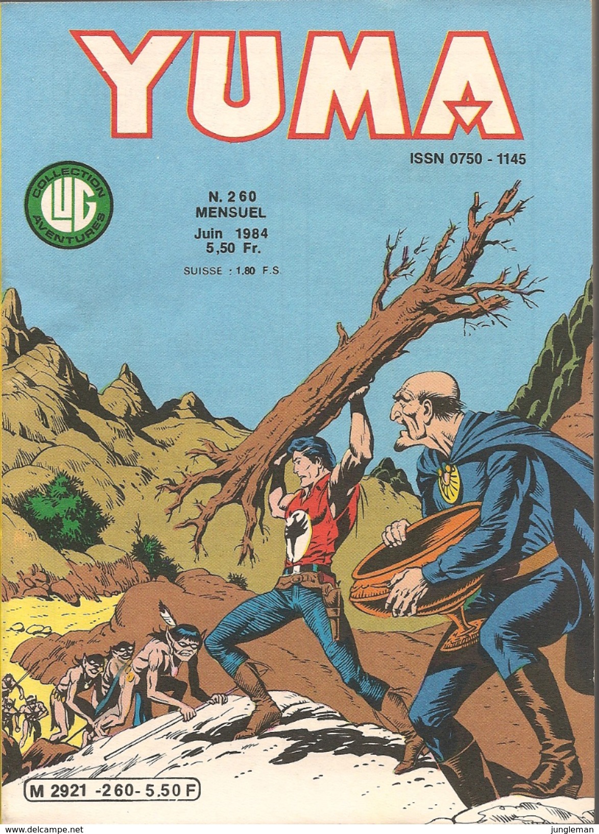 Yuma N° 260 - Editions LUG à Lyon - Juin 1984 - Avec Zagor Et El Soledad - TBE - Yuma