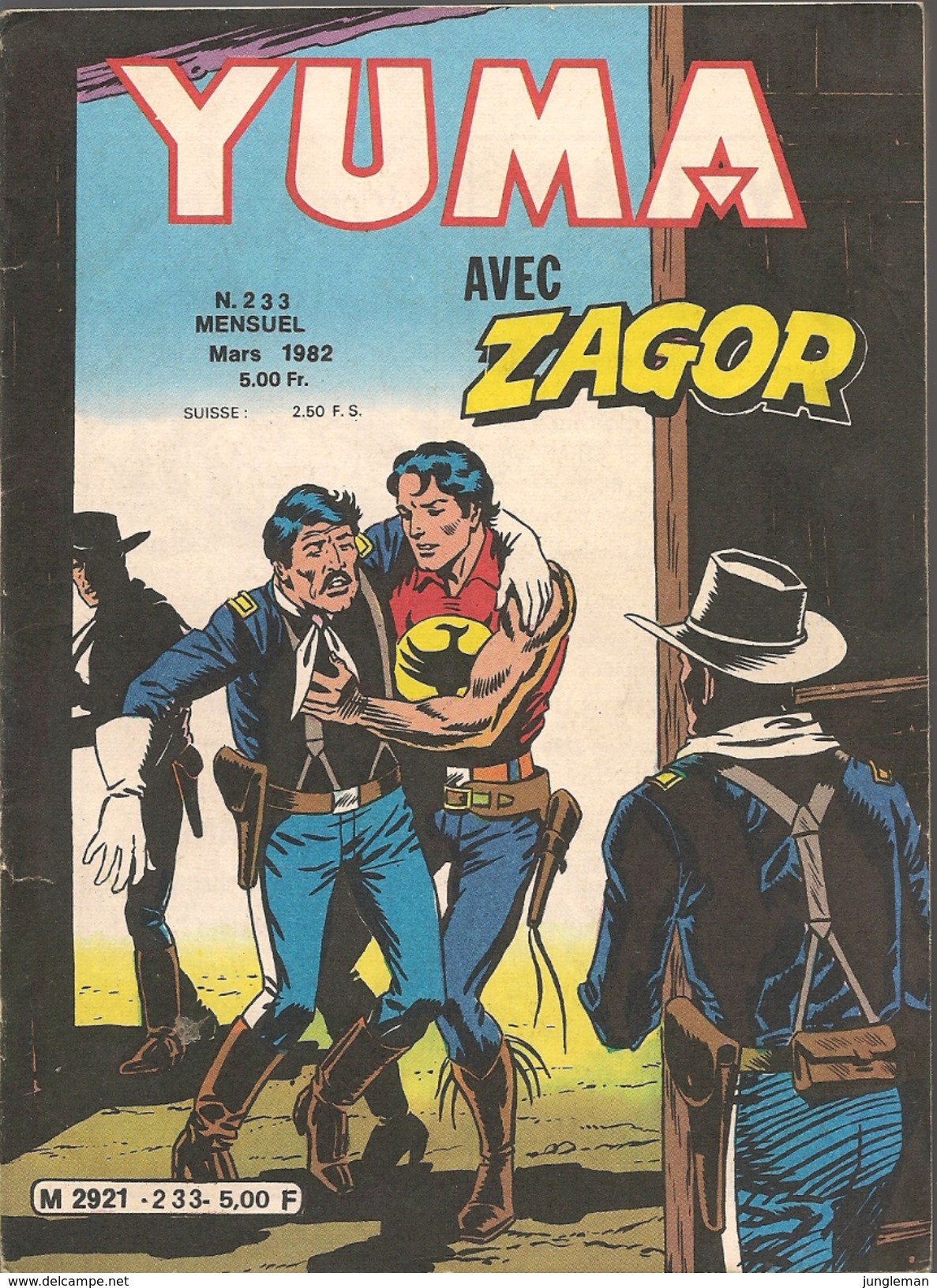 Yuma N° 233 - Editions LUG à Lyon - Mars 1982 - Avec Zagor Et Le Petit Ranger - TBE - Yuma