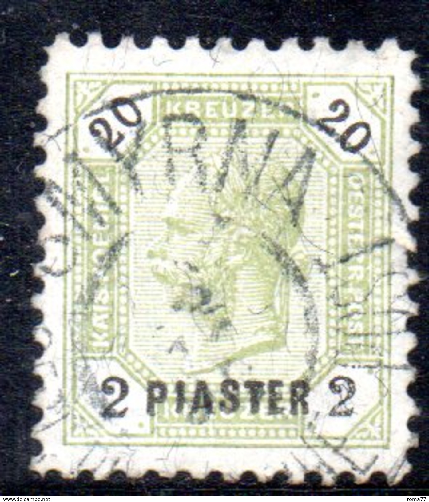 XP2278 - UFFICI AUSTRIACI 1891 , Il N. 28 Usato - Oostenrijkse Levant