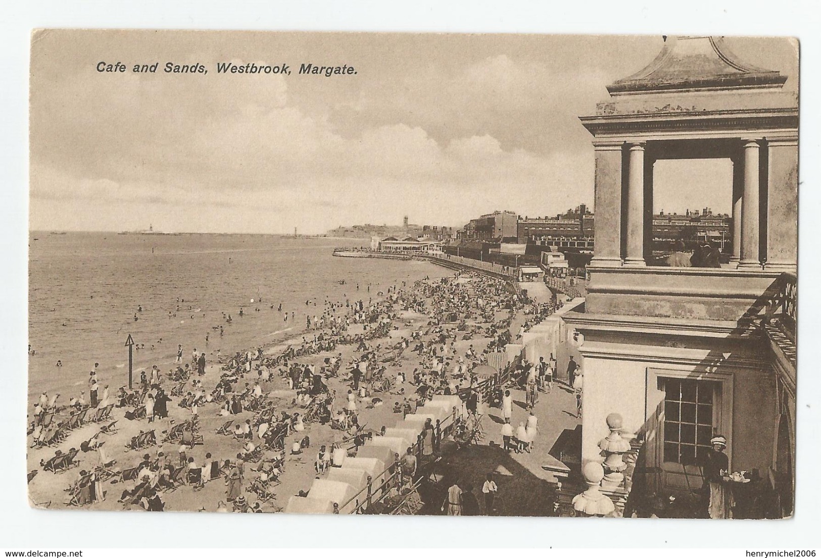 Royaume Uni - Angleterre - Kent - Margate Café And Sands Westbrook - Margate