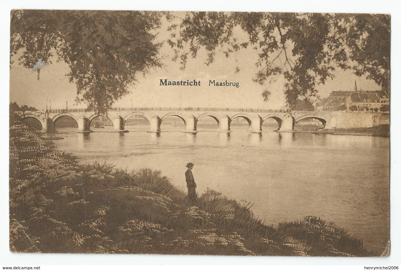 Pays Bas  - Limburg Maastricht Maasbrug 1929 - Maastricht