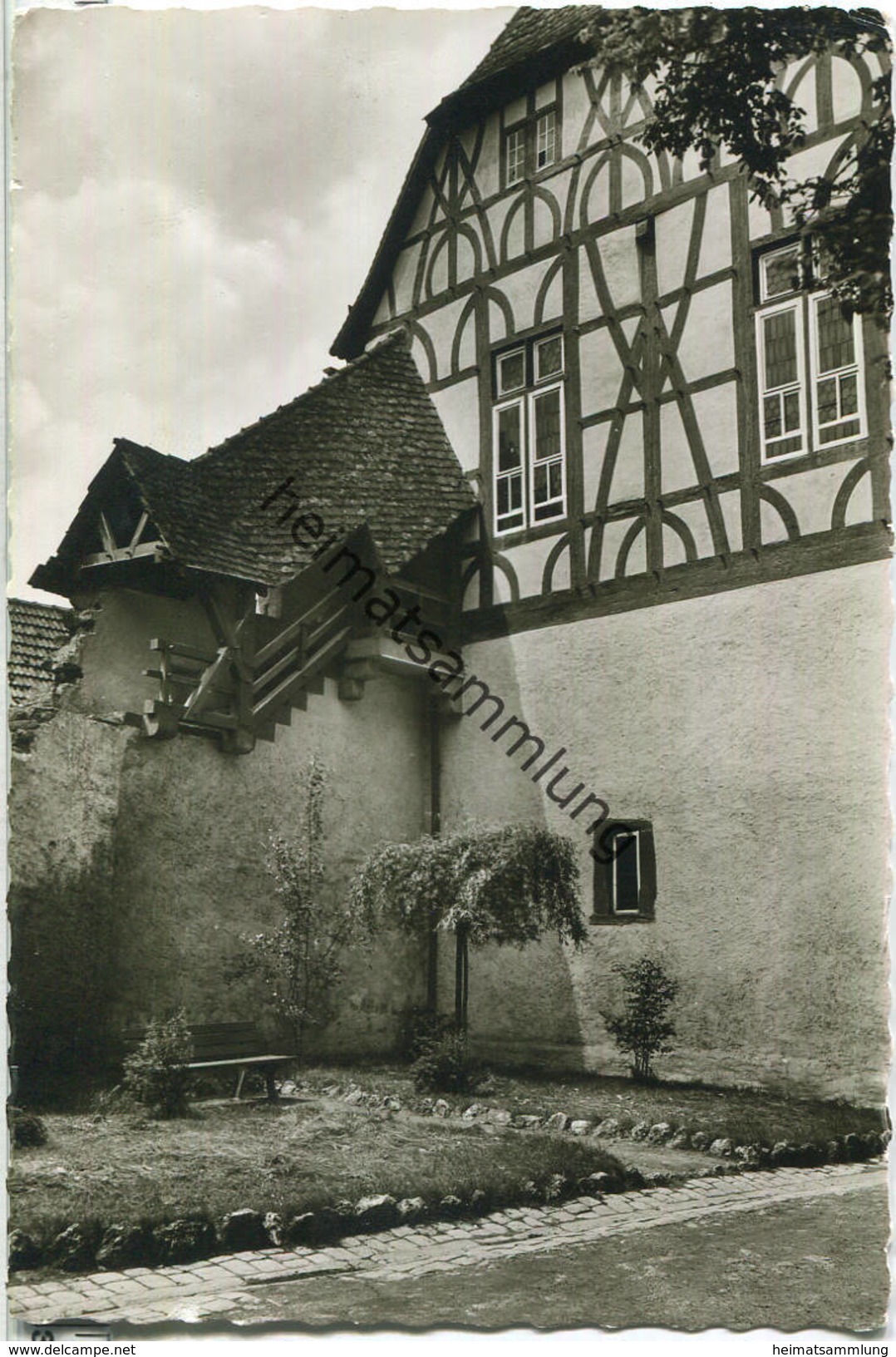 Tauberbischofsheim - An Der Stadtmauer- Foto-Ansichtskarte - Tauberbischofsheim