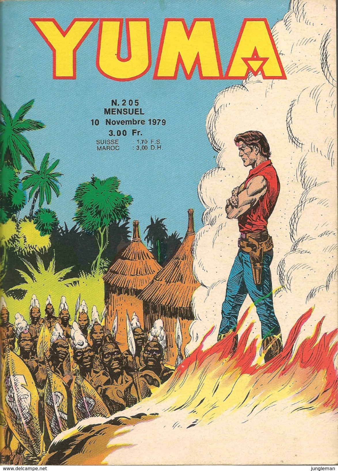 Yuma N° 205 - Editions Lug à Lyon - Novembre 1979 - Avec Zagor Et Le Petit Ranger - TBE - Yuma