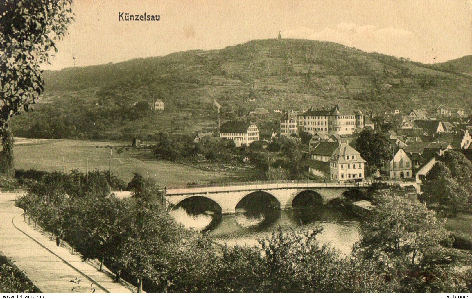 KÜNZELSAU - KUENZELSAU -  VUE GENERALE - Septembre 1913 - Kuenzelsau