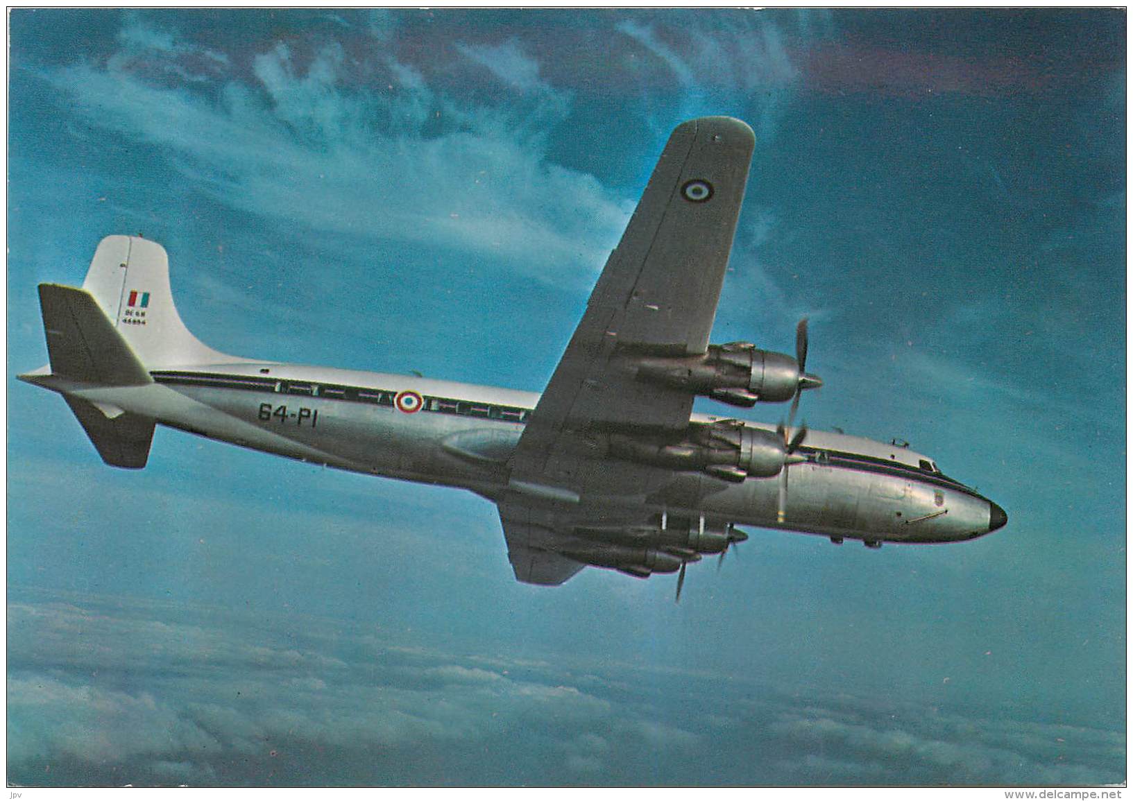 DC 6 - AVION DE TRANSPORT A LONG RAYON D'ACTION - PREMIER VOL EN 1946 - 1946-....: Moderne