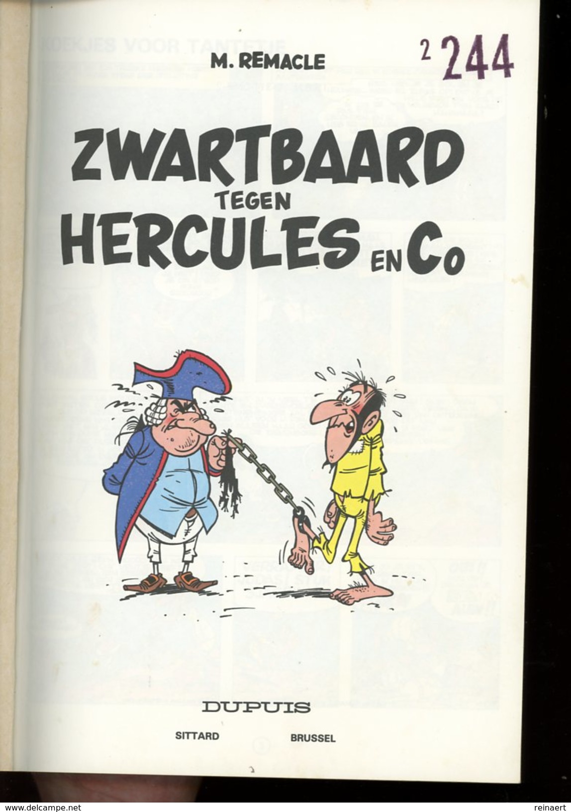 Ouwe Niek En Zwartbaard - Zwartbaard Tegen Hercules En Co  (1981) - Autres & Non Classés