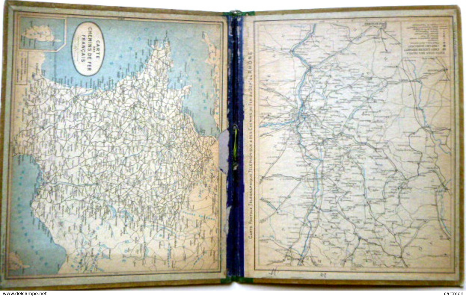 CALENDRIER ALMANACH DES POSTES PTT 1931 LA CIGOGNE ET LE RENARD  DEPARTEMENT DU RHONE POSTES ET TELECOMMUNICATION - Big : 1921-40