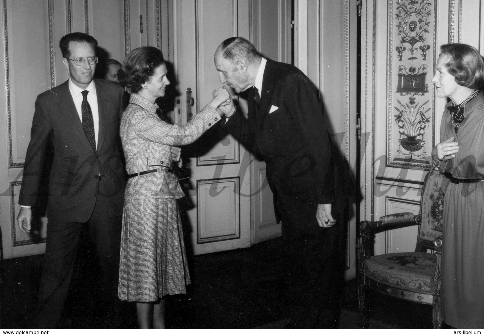 REAL Photo / ROYALTY / Belgium / Belgique / Roi Baudouin / Koning Boudewijn / Fabiola De Mora Y Aragon / 1983 - Berühmtheiten