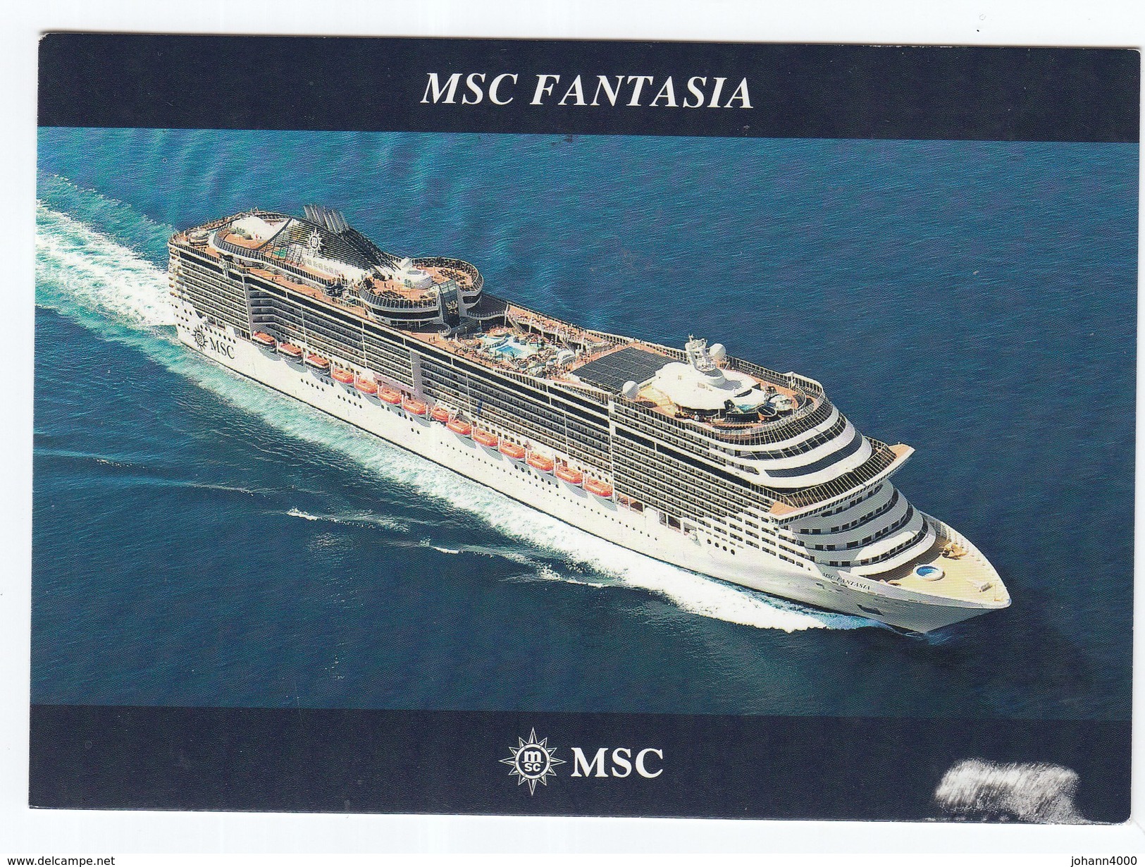 Schiffe  MSC  Fantasia - Fähren