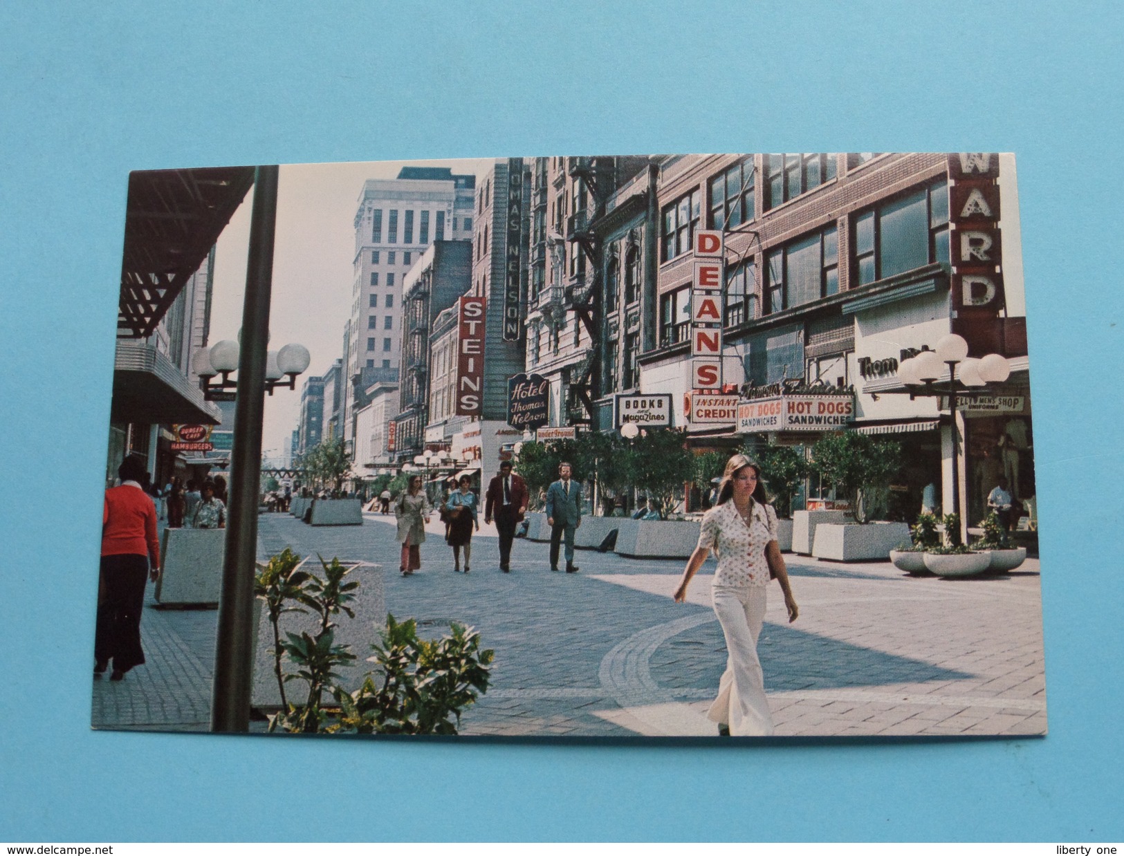 Panoramic View Of GRANBY MALL Looking South () Anno 19?? ( Zie Foto Voor Details ) !! - Norfolk