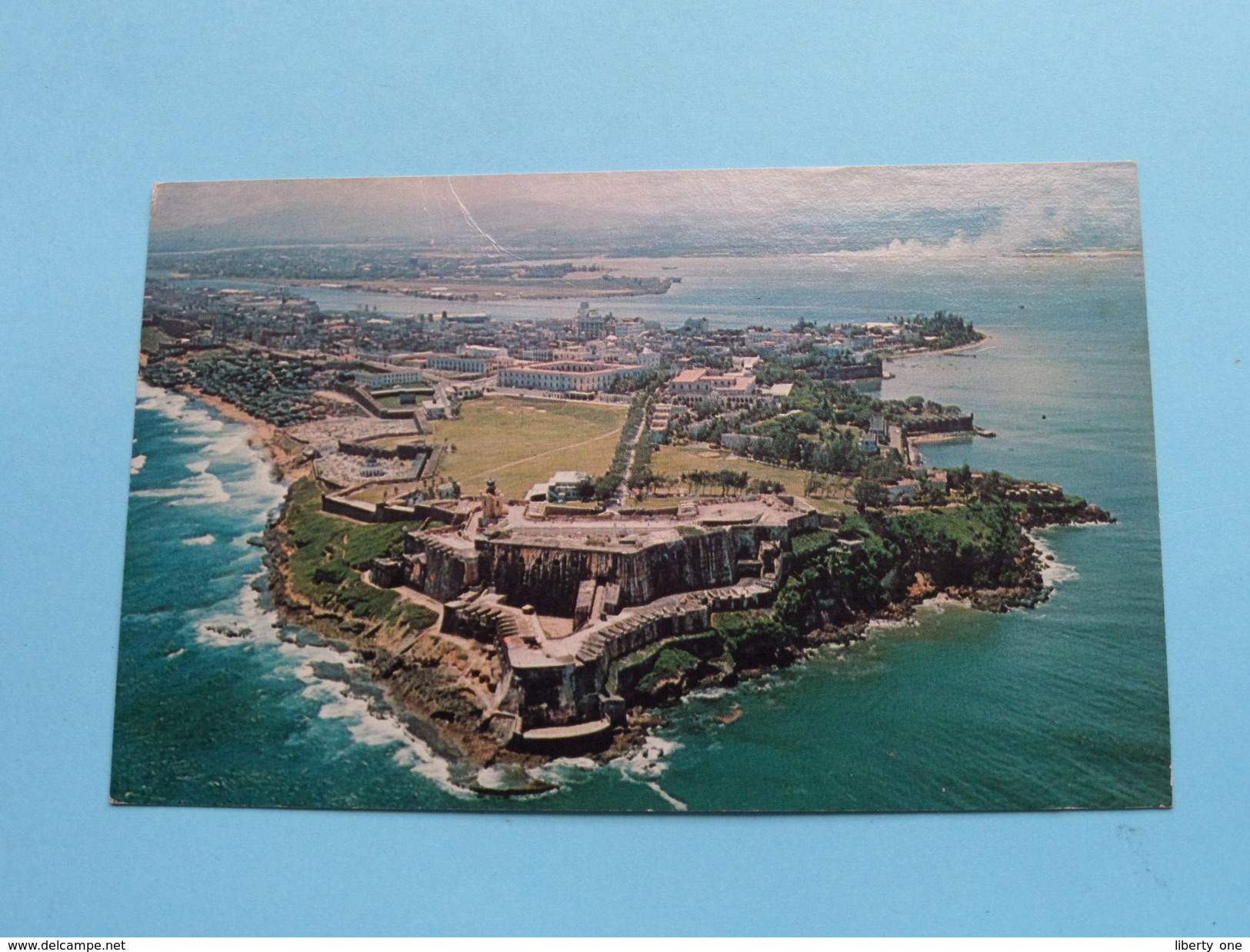 Greetings From PUERTO RICO Fortress " EL MORRO " In Old San Juan () Anno 197? ( Zie Foto Voor Details ) !! - Andere & Zonder Classificatie