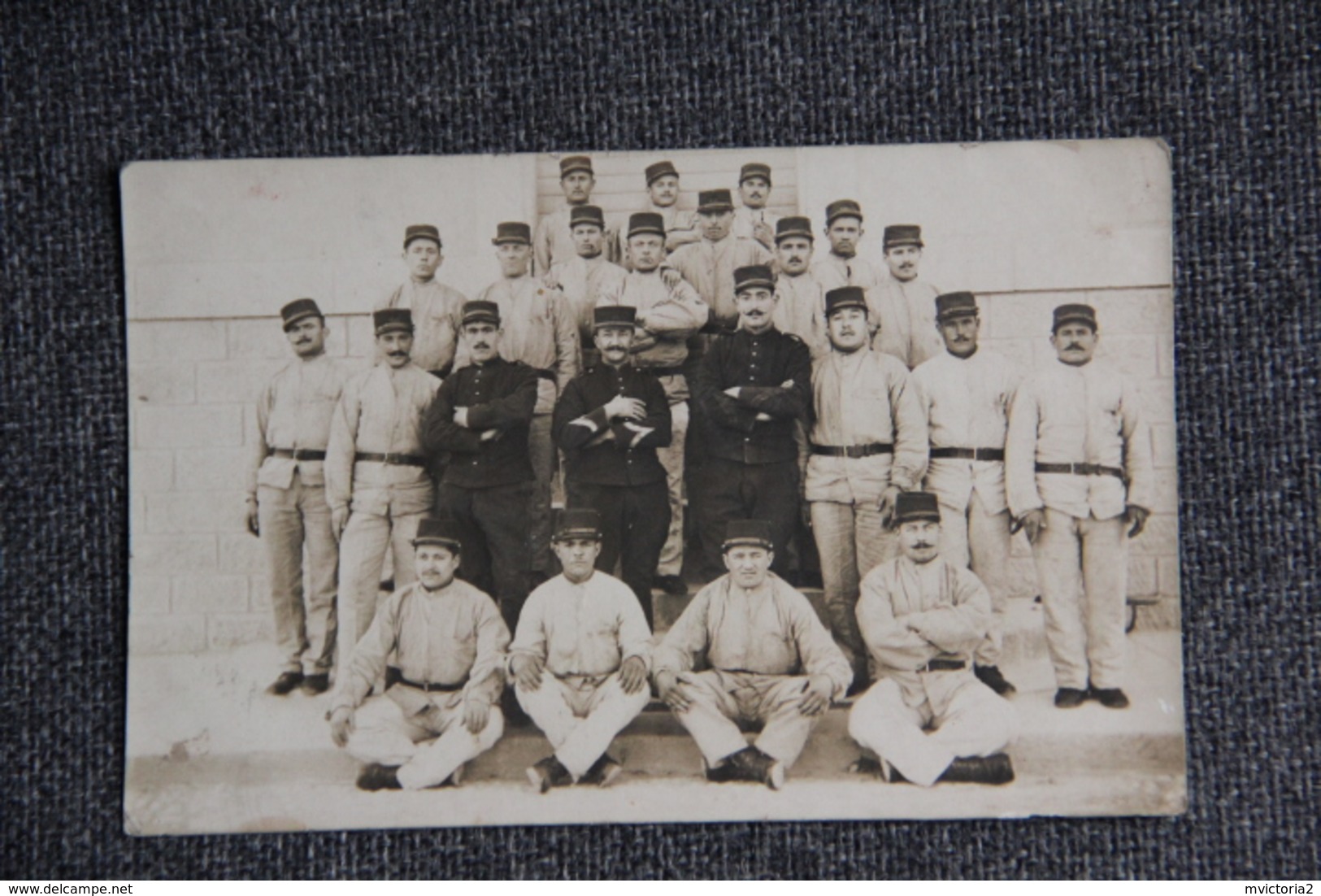 MONTPELLIER - Carte Photo De Soldats Durant Leur Service Militaire. - Montpellier