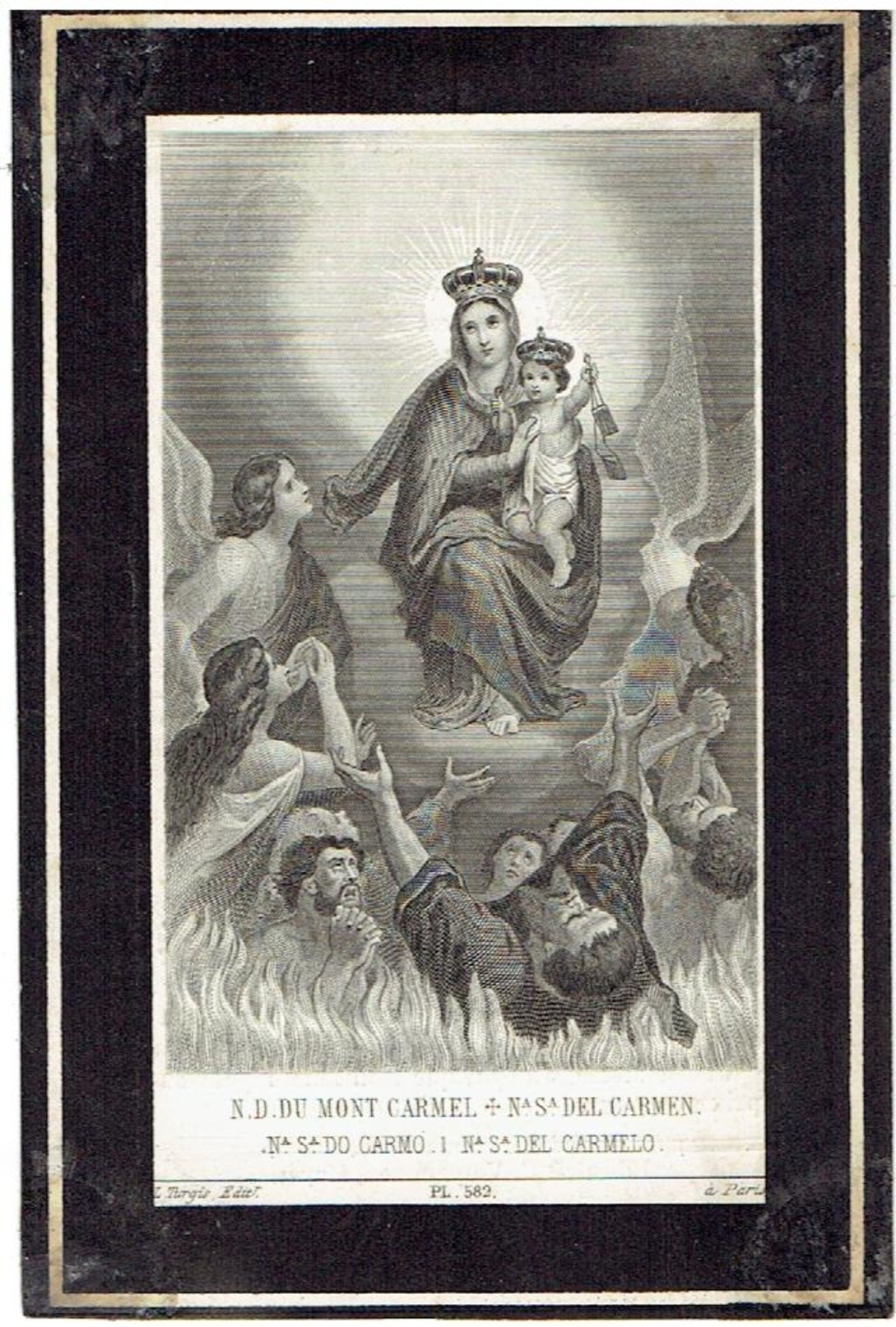 Joseph Jean Jacques BEECKMANS De West-Meerbeeck - Né à Anvers 1797 / Décédé Heyst-op-den-Berg 23 April 1883 - Devotion Images