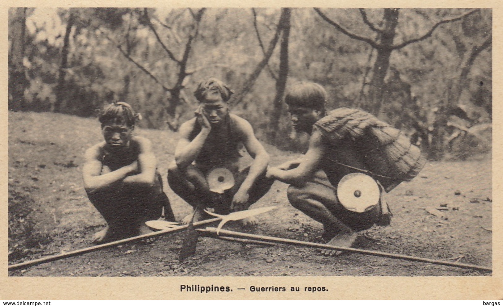 Philippines Guerriers Au Repos - Filippine
