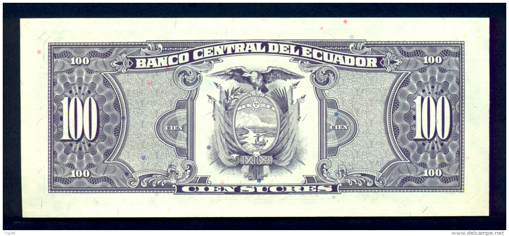 Ecuador - 100 Sucre 1992 FDS - Ecuador