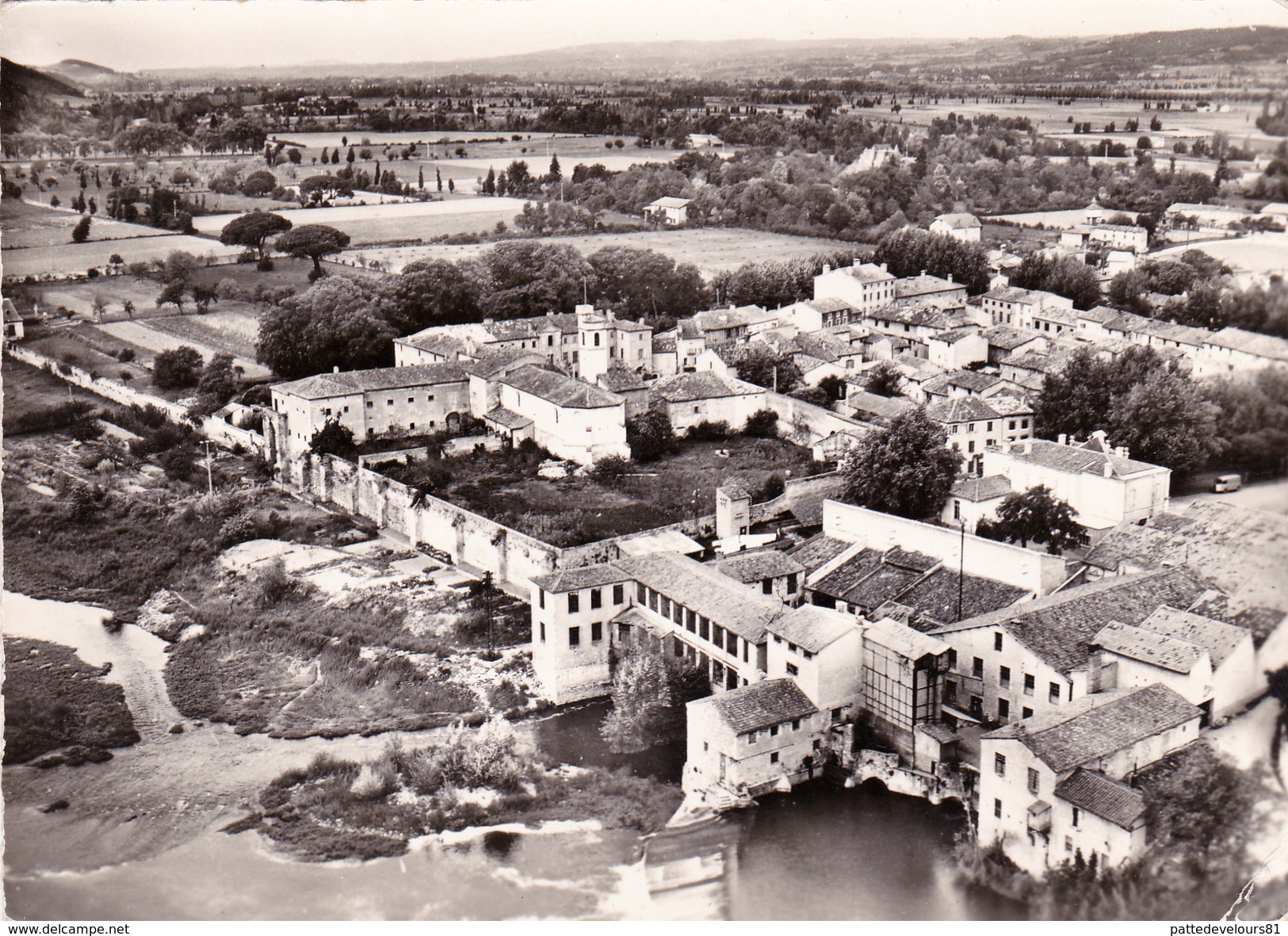 CPSM Dentelée (81) VIELMUR Vue Générale Aérienne - Vielmur Sur Agout