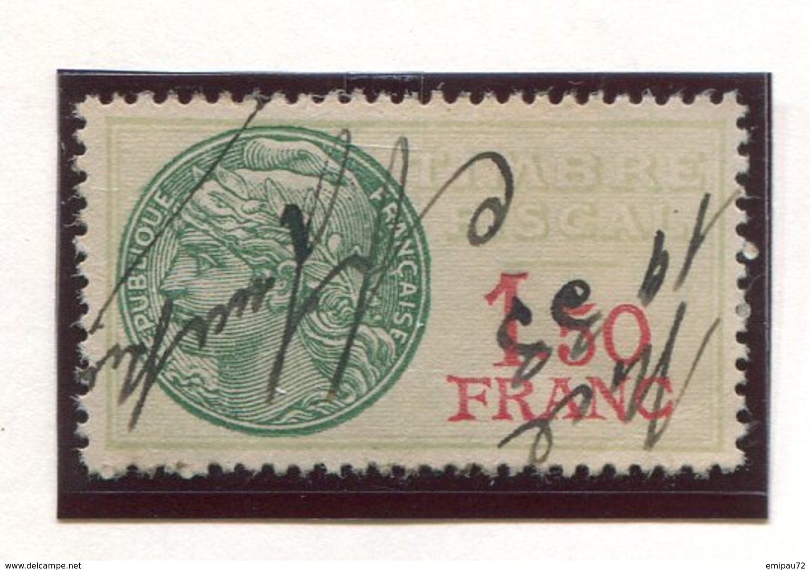 FRANCE- Timbre Fiscal Y&T N°26 De 1925- Oblitéré - Autres & Non Classés