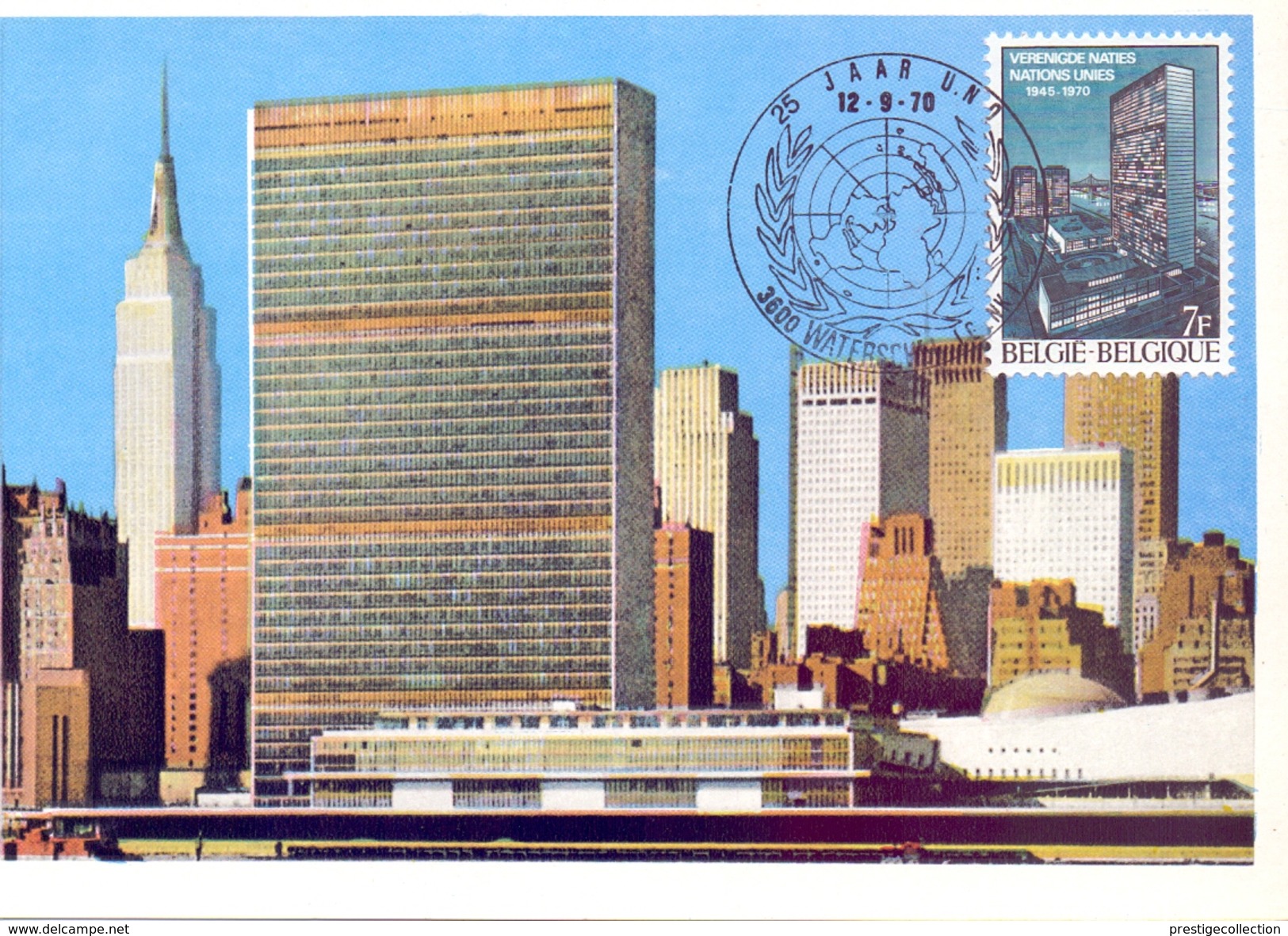 BELGIQUE 25° ANNIVERSARY  1970 (FEB170065) - Internationale Institutionen