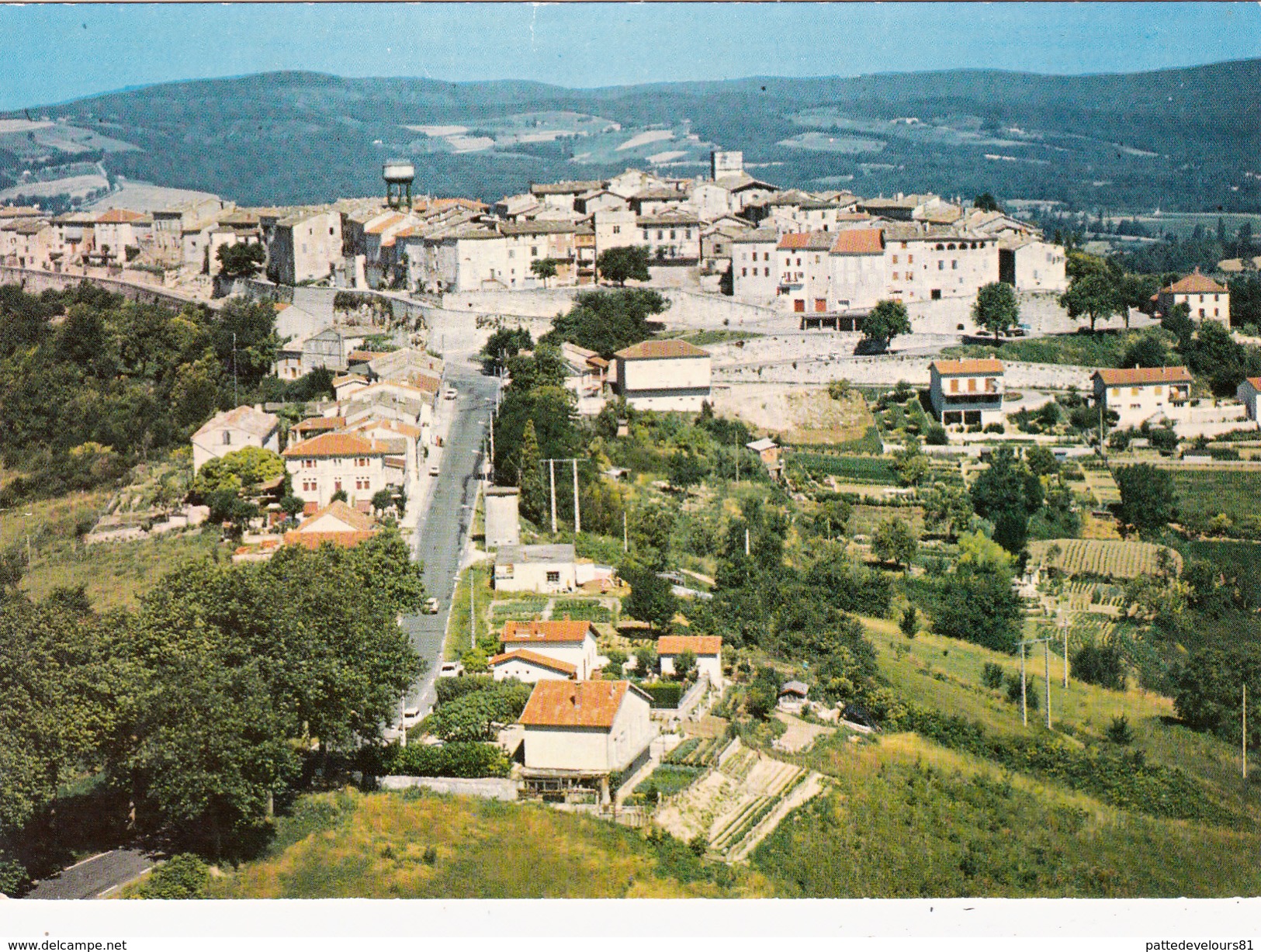 CPSM  (81) CASTELNAU De MONTMIRAIL Vue Générale Aérienne (autre Plan) - Castelnau De Montmirail