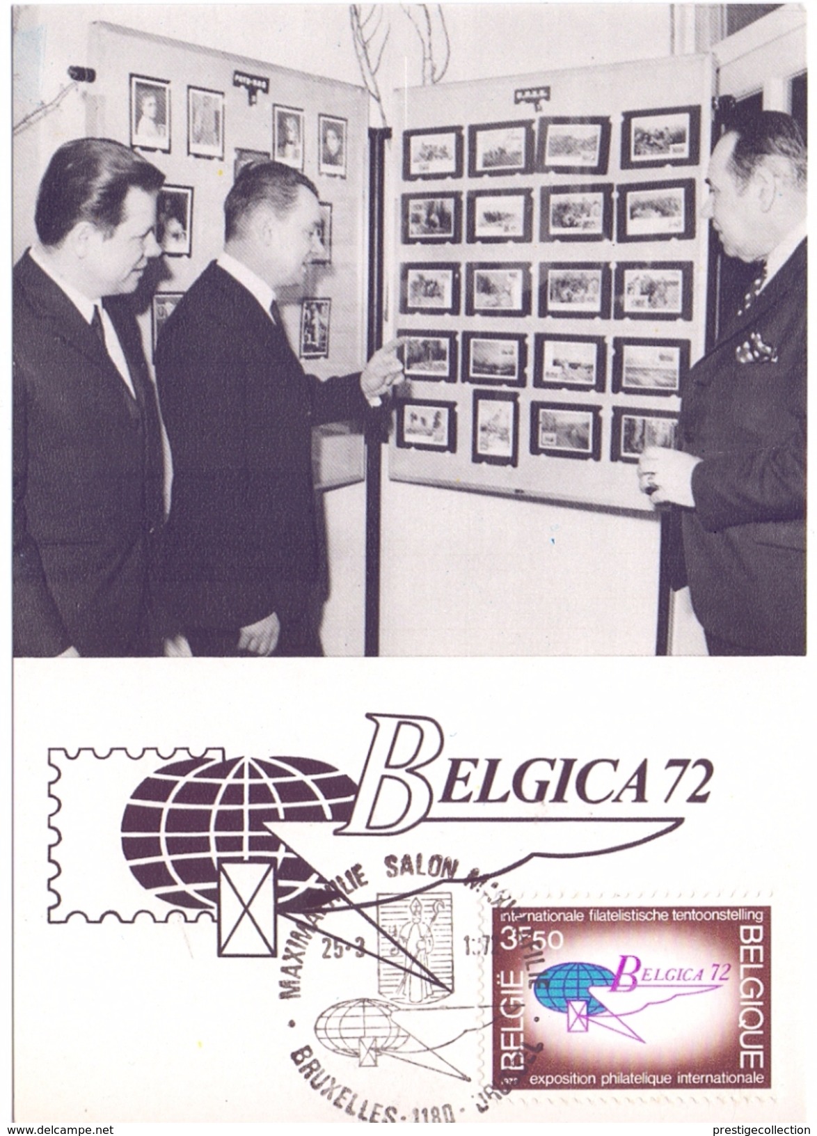 BELGIQUE BELGICA 72 MAXIMUN  1972 2 PIECES  (FEB170073-74) - Internationale Institutionen