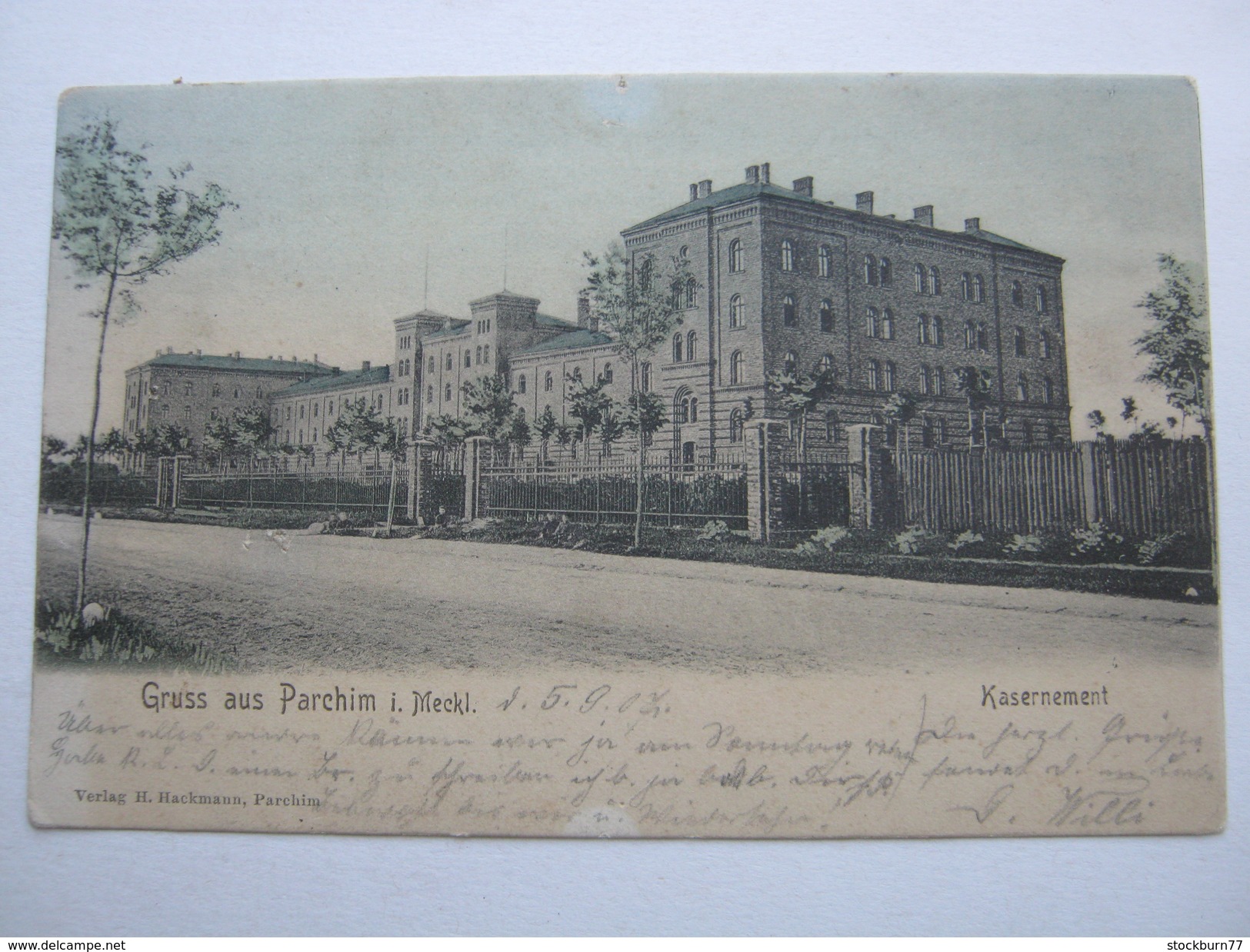 PARCHIM  , Kaserne  ,  Schöne Karte  Um  1907 - Parchim