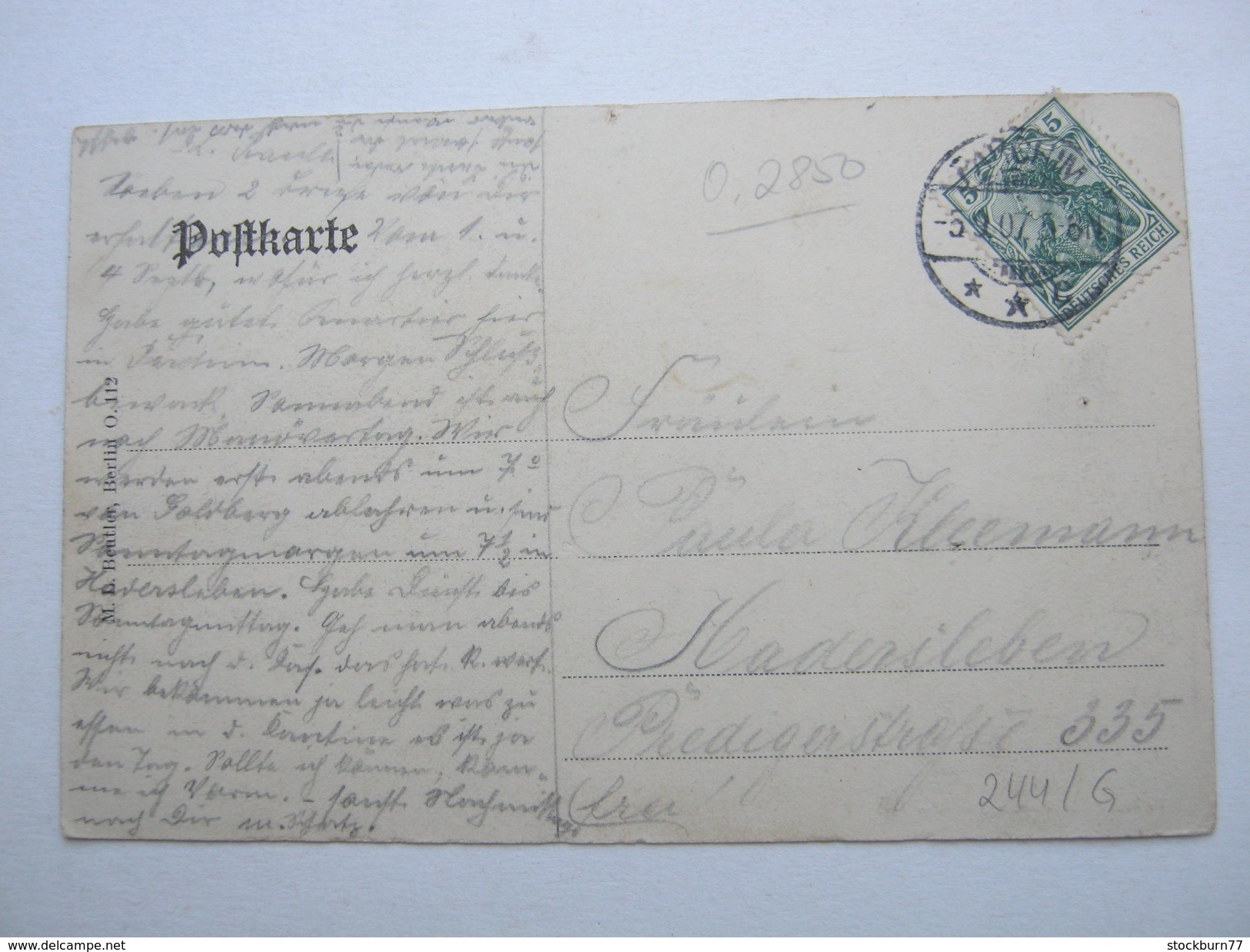 PARCHIM  , Kaserne  ,  Schöne Karte  Um  1907 - Parchim