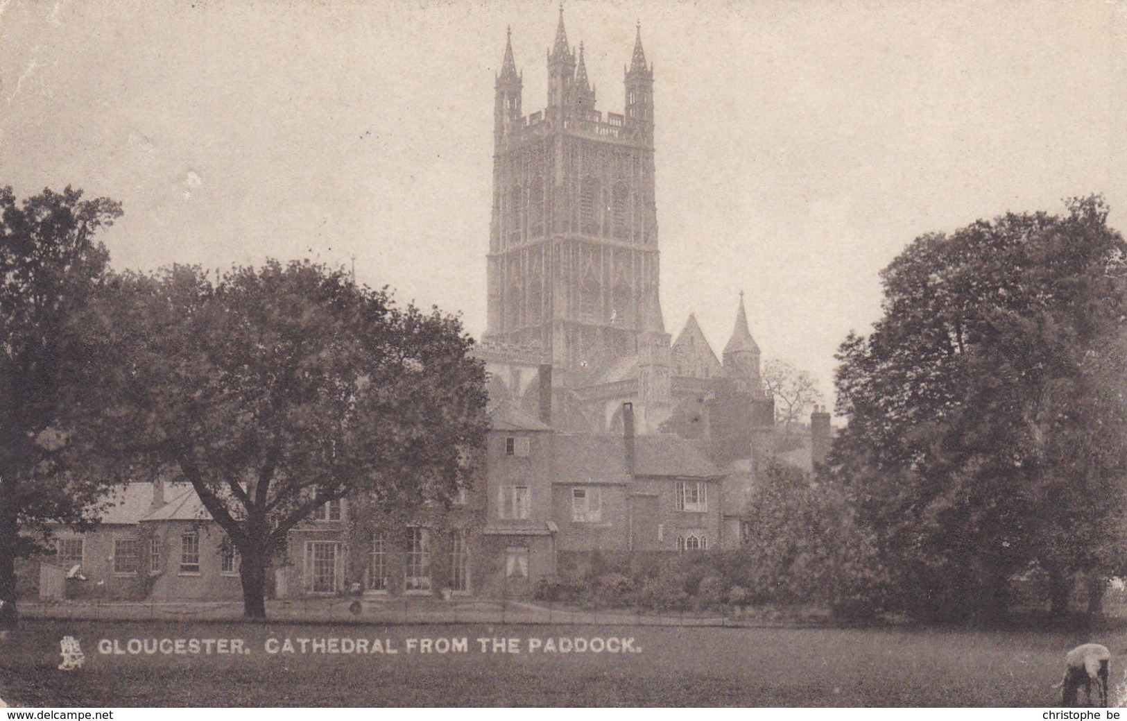Gloucester, Cathedral From The Paddock (pk33510) - Gloucester