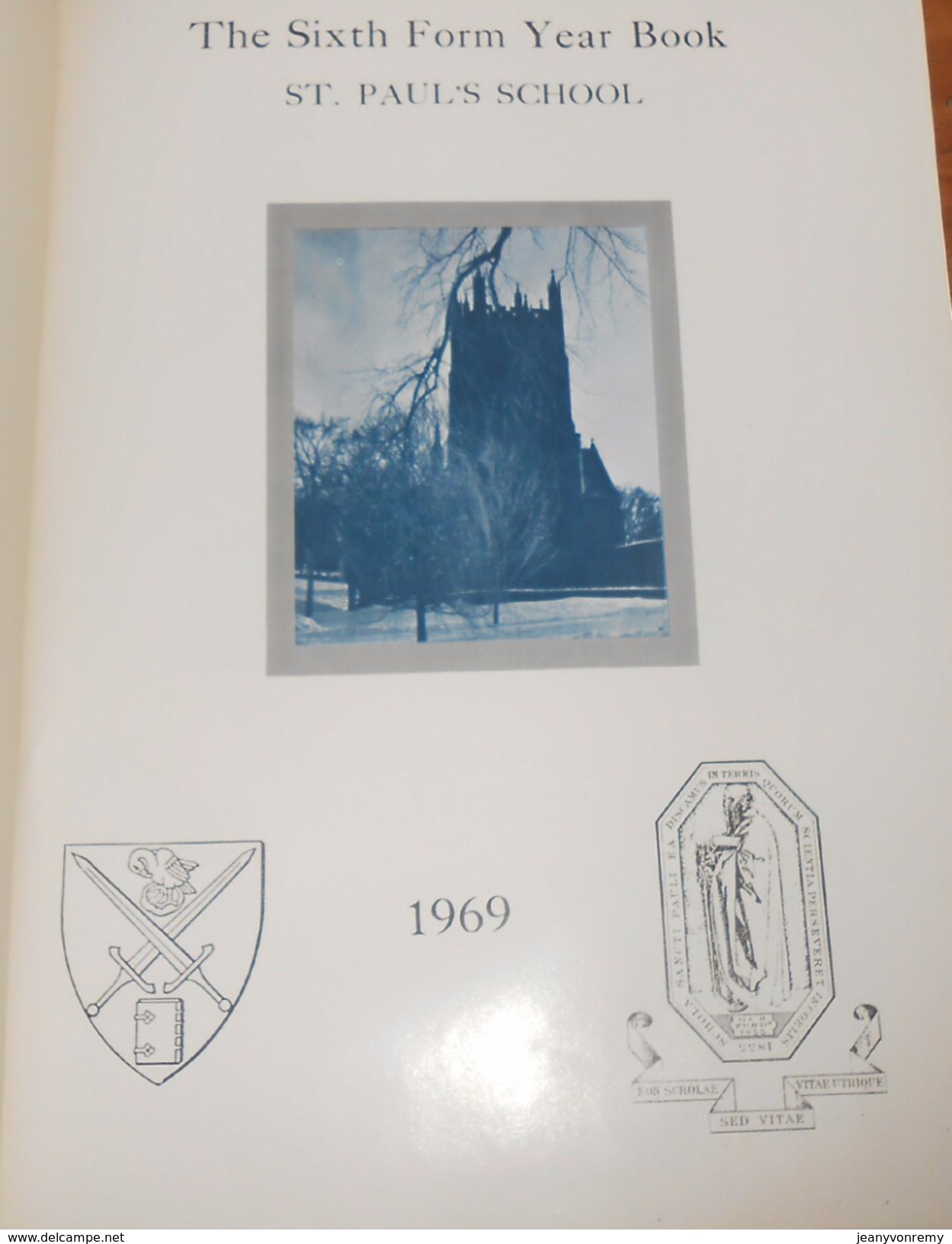 Saint Paul's School. 1969. - Andere & Zonder Classificatie