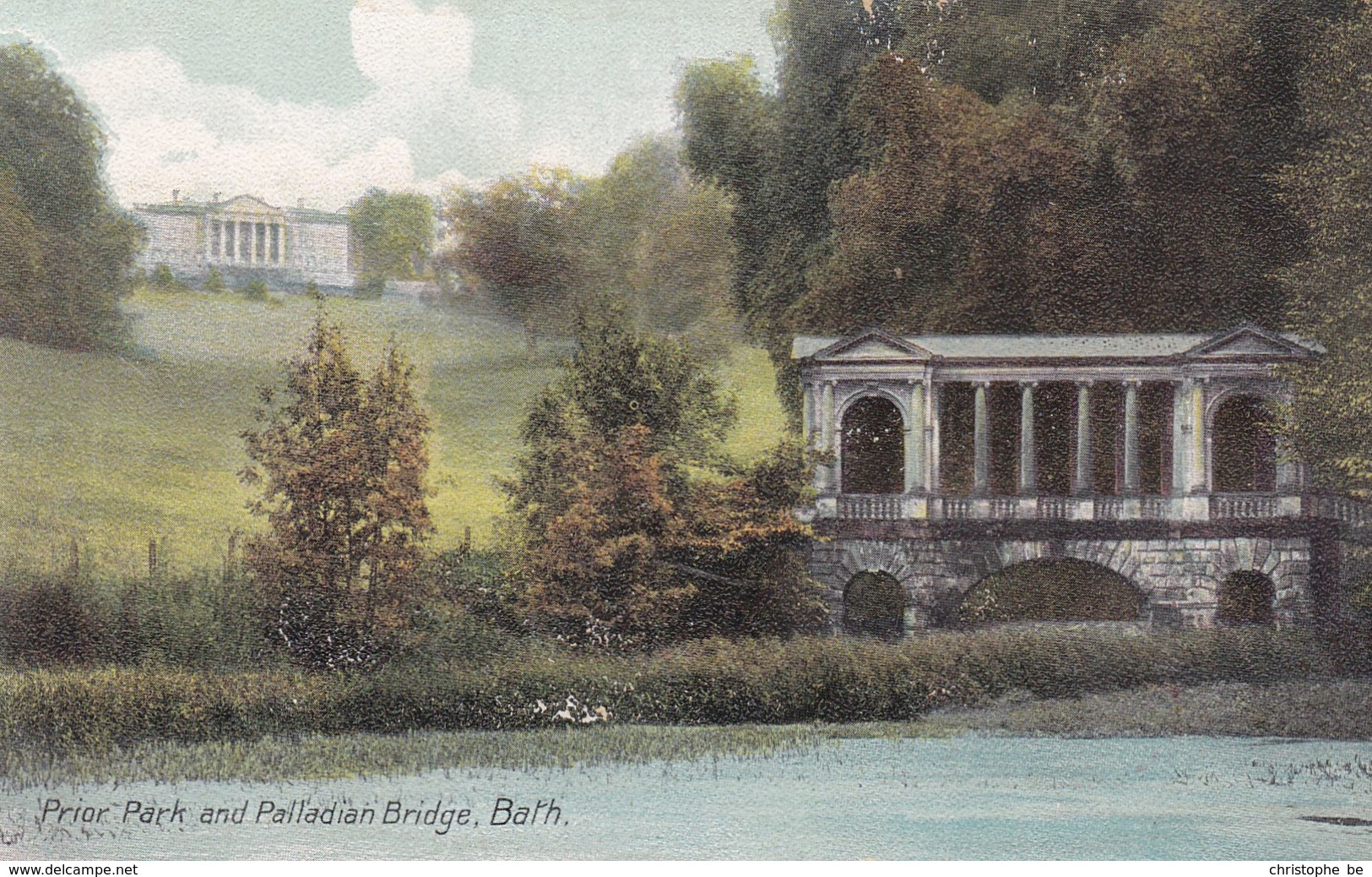 Sommerset, Bath, Prior Park And Palladian Bridge (pk33512) - Bath