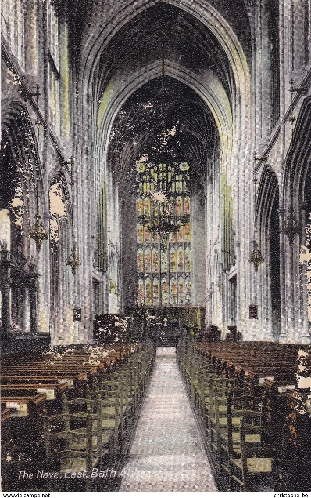 Sommerset, Bath, The Nave, East Bath Abbey (pk33514) - Bath