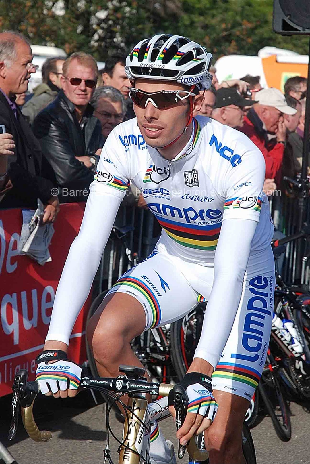 Photo De Alessandro Ballan  Format 15x20 - Cyclisme