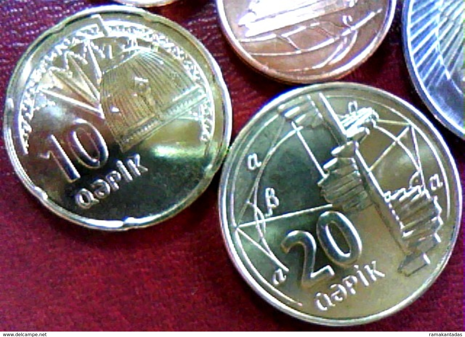 AZERBAIJAN 2005 * FULL SET OF COINS * UNC - Azerbaïjan