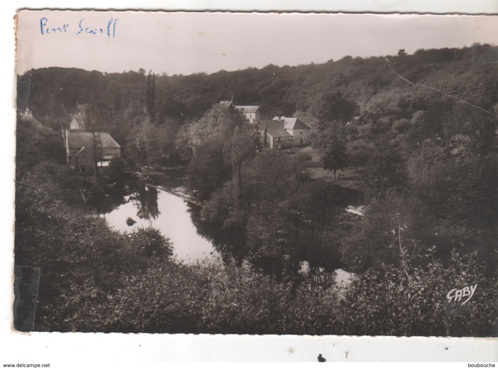 CPSM 56 - PONT SCORFF Le Scorff Au Moulin Des Princes N° 11 - Peu Courante - Pont Scorff