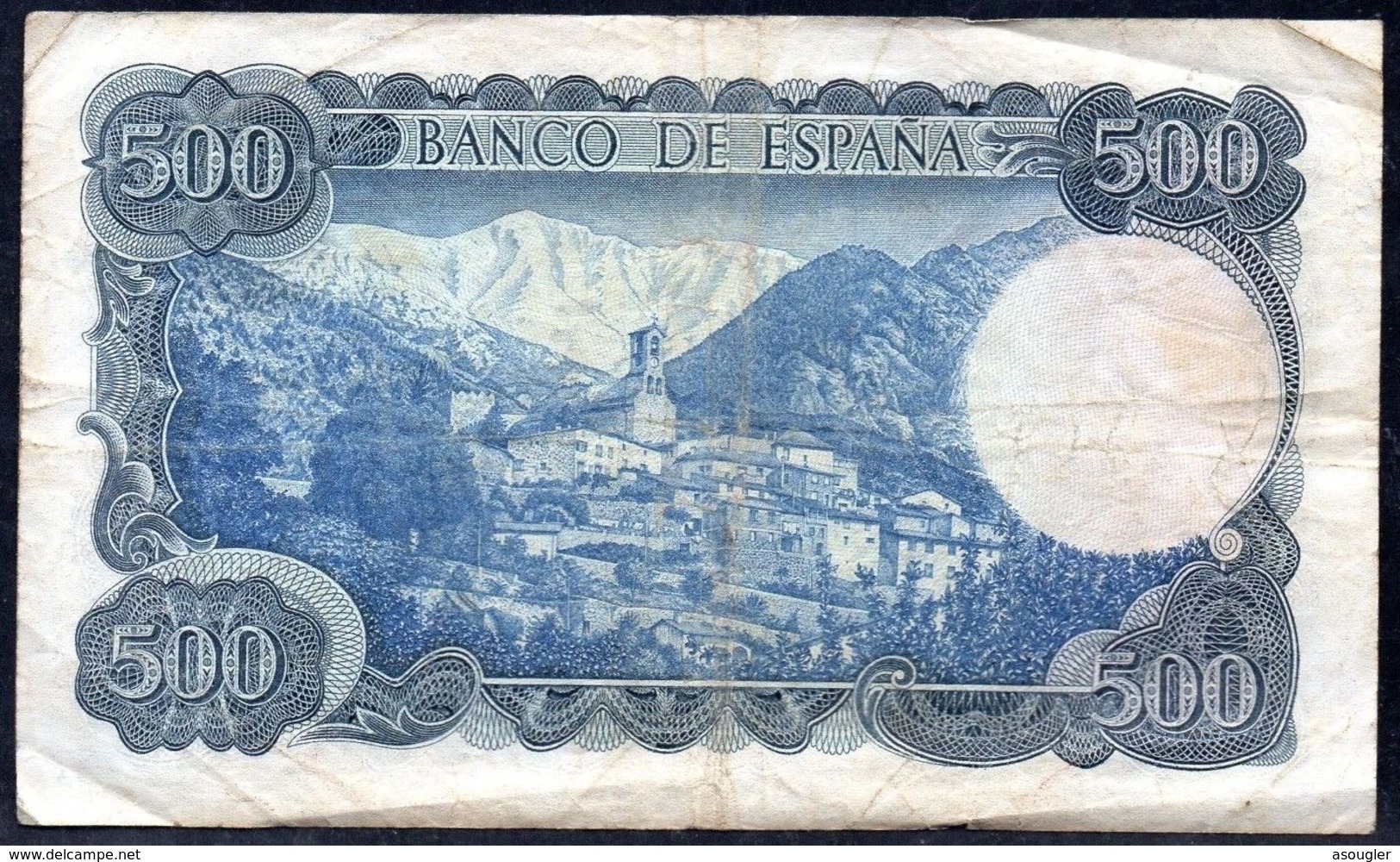 SPAIN 500 PESETAS 1971 (1973) P-153a VG-F - 500 Pesetas