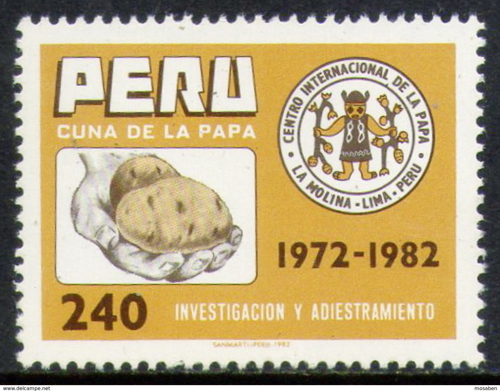 PERU	-	Mi. 1237	-	M N H			PER-7092 - Peru