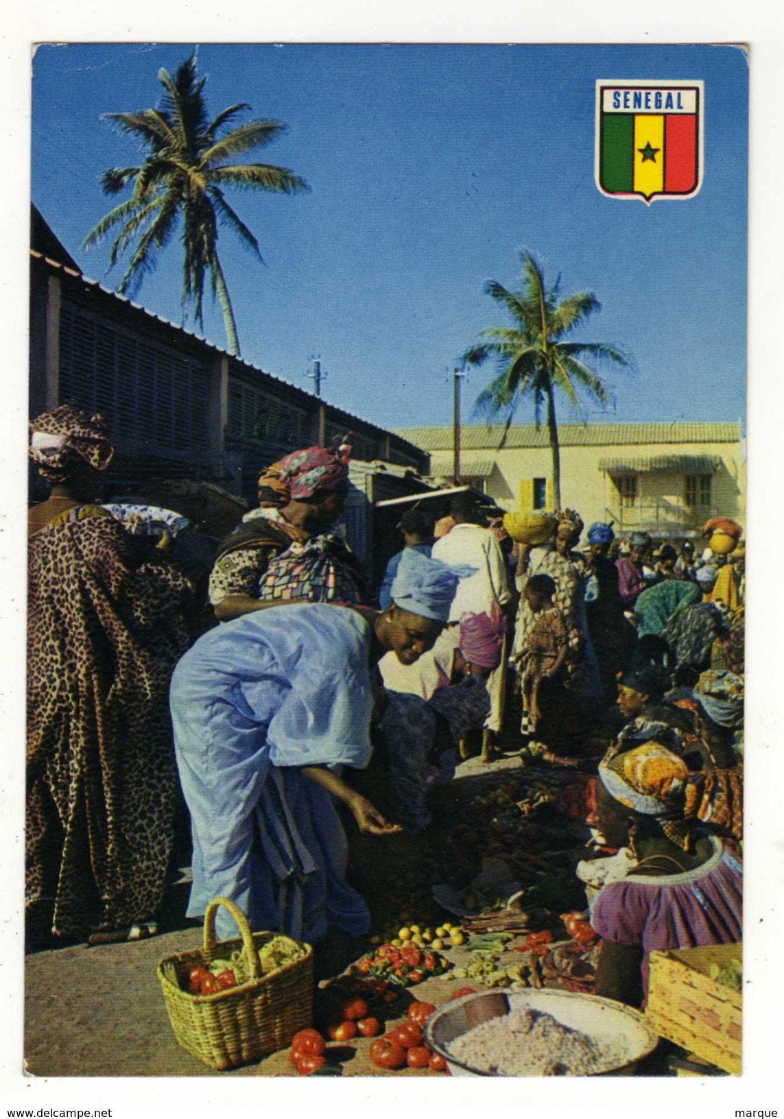 Cpm N° 5641 Scène De Marché à DAKAR - Sénégal