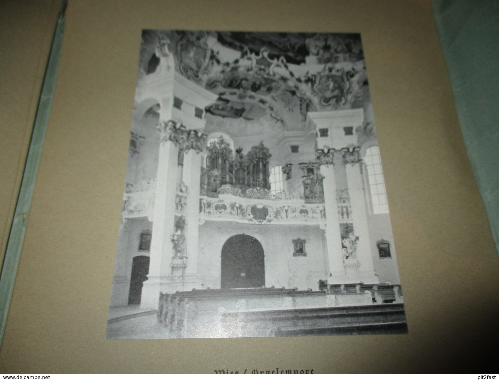 Die Wallfahrtskirche Wies bei Steingaden , 1922 , Heimatforschung , Kirche , Weilheim , Max Hautmann , Architektur !!!