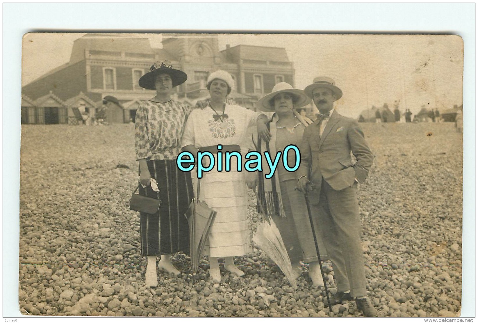 B - 80 - CAYEUX SUR MER - Carte Photo  Van Acker - Belle Dame - Cayeux Sur Mer