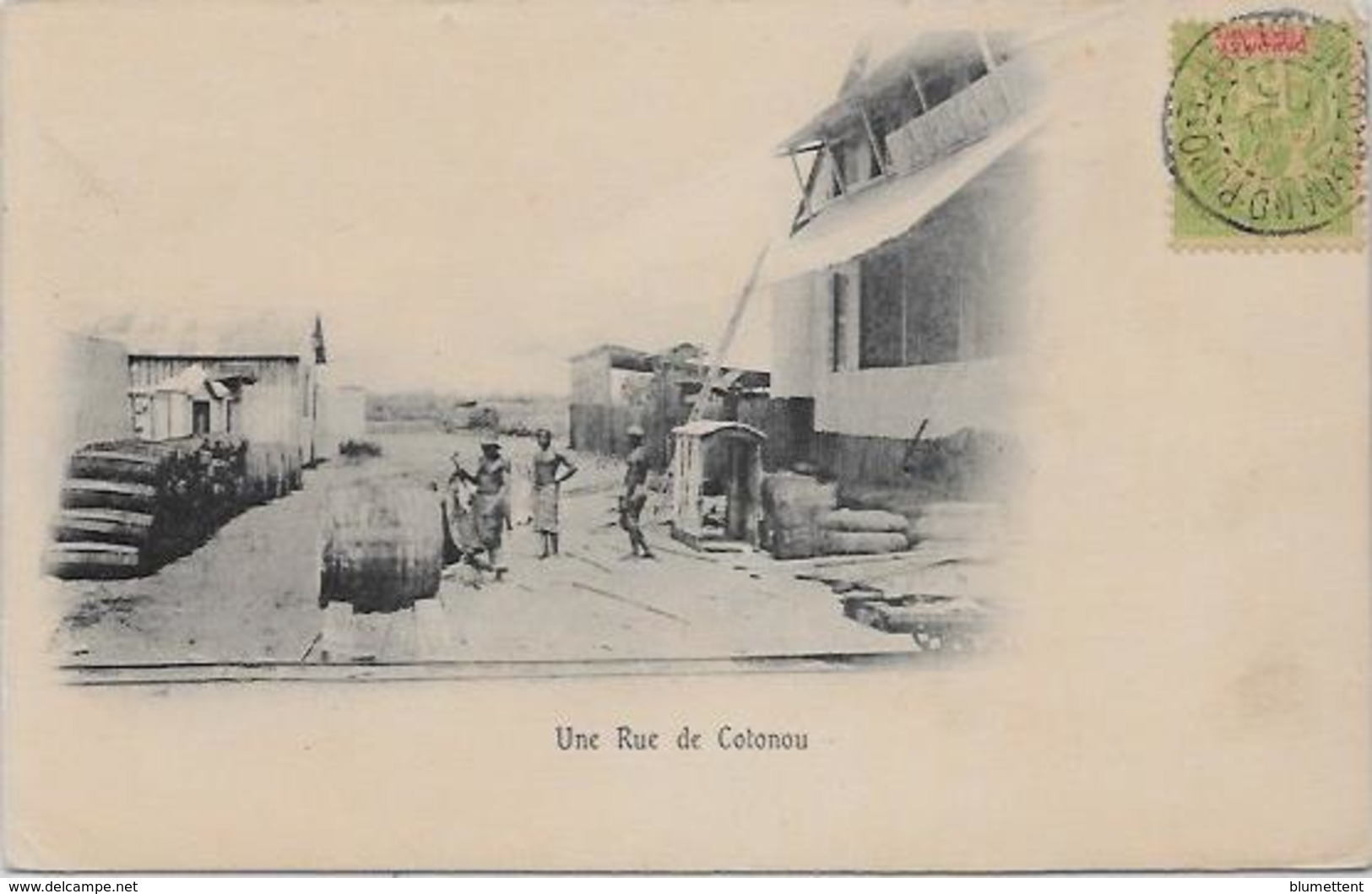 CPA DAHOMEY Afrique Noire Circulé Cotonou Métier - Dahome