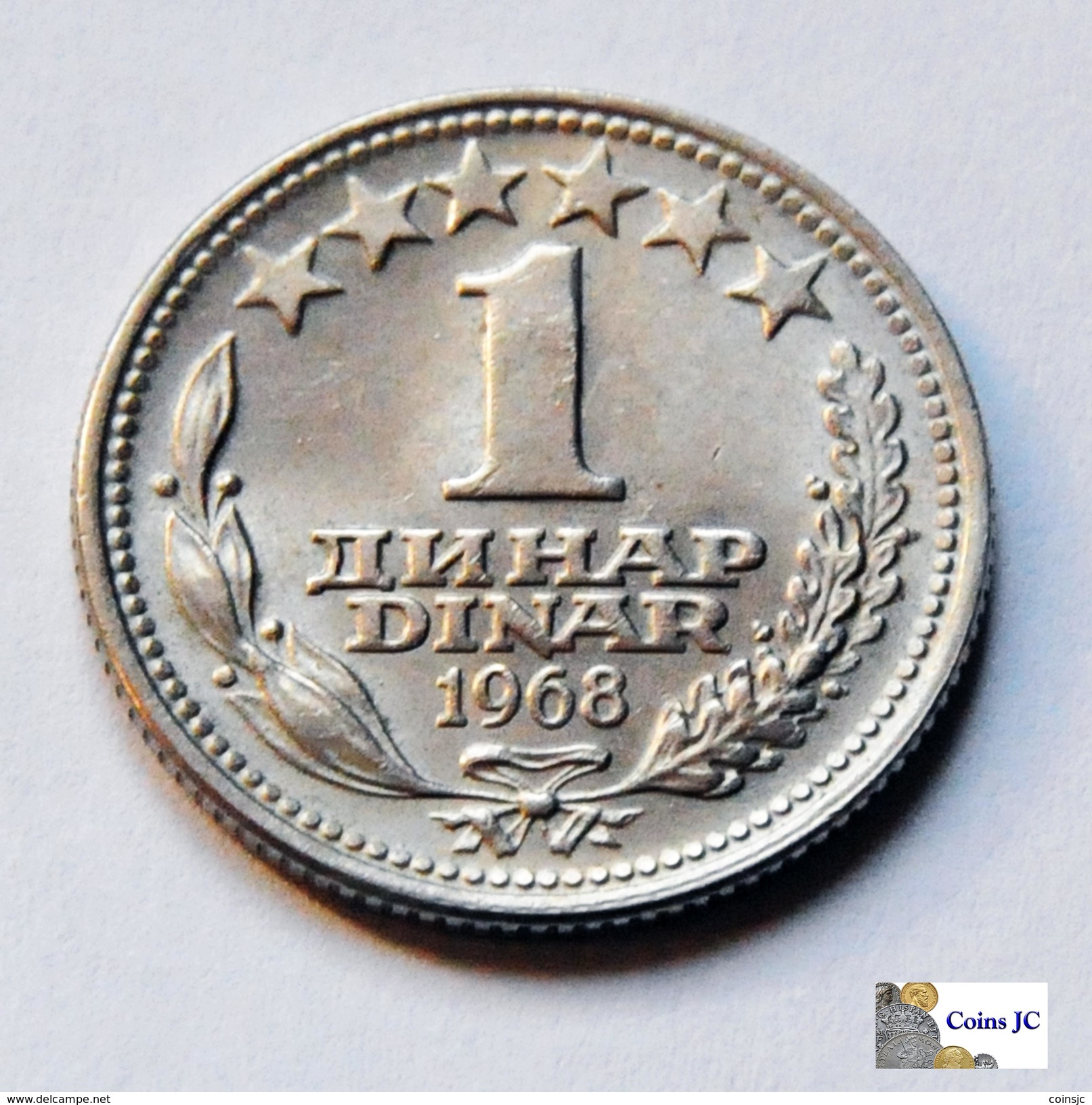 Yugoslavia - 1 Dinar - 1968 - Yugoslavia