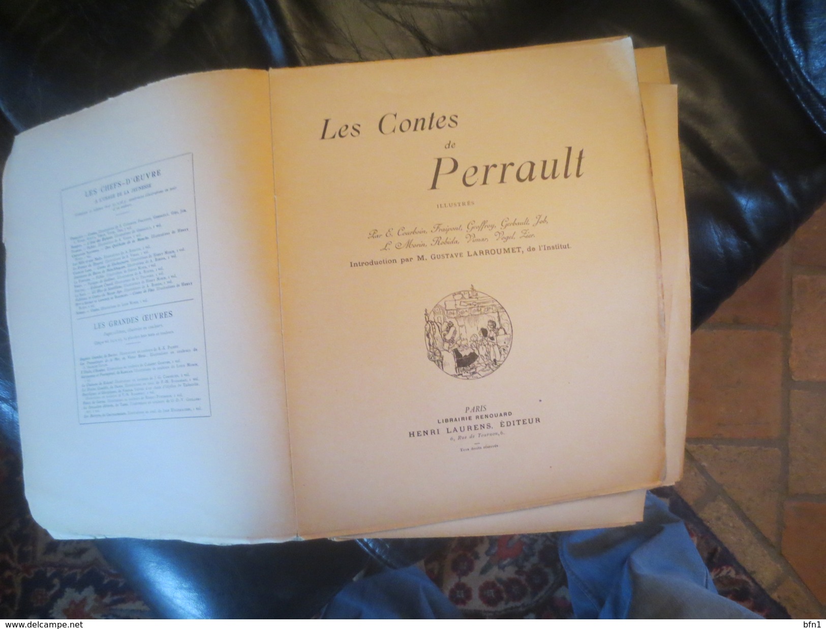 A RELIER - LES CONTES DE PERRAULT - ILLUSTRES PAR JOB, VINAR- Etc - VOIR PHOTOS - Classic Authors