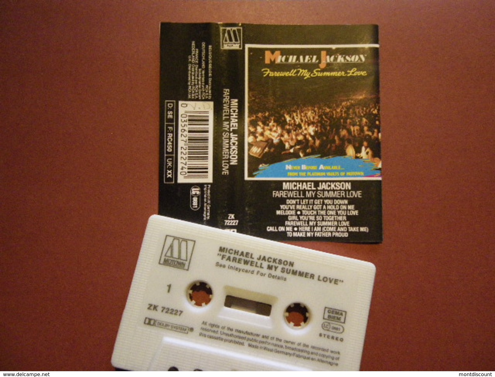 MICHAEL JACKSON K7 AUDIO VOIR PHOTO...ET LIRE IMPORTANT...  REGARDEZ LES AUTRES (PLUSIEURS) - Audio Tapes