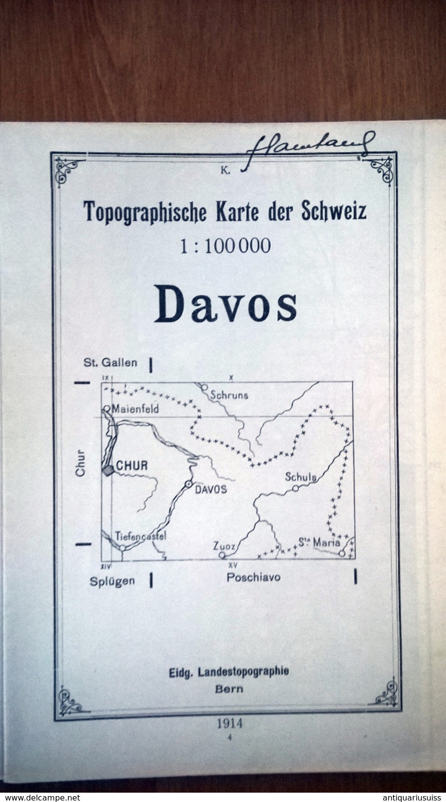 Davos 1914 -  Suisse - Schweiz - Non Classés