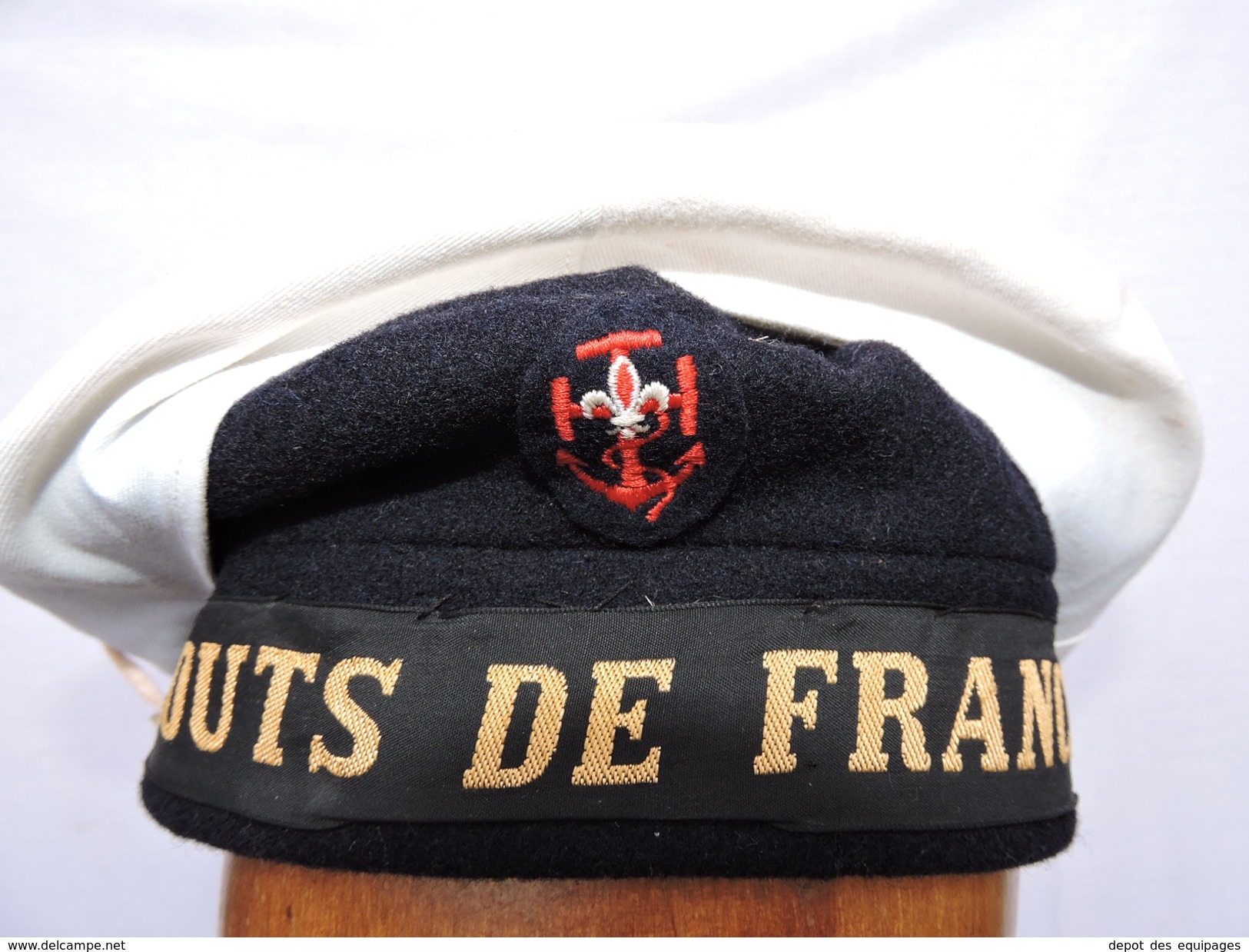 RARE ANCIEN BACHI SCOUTS DE FRANCE MARINE  Daté 1979 - Scoutisme