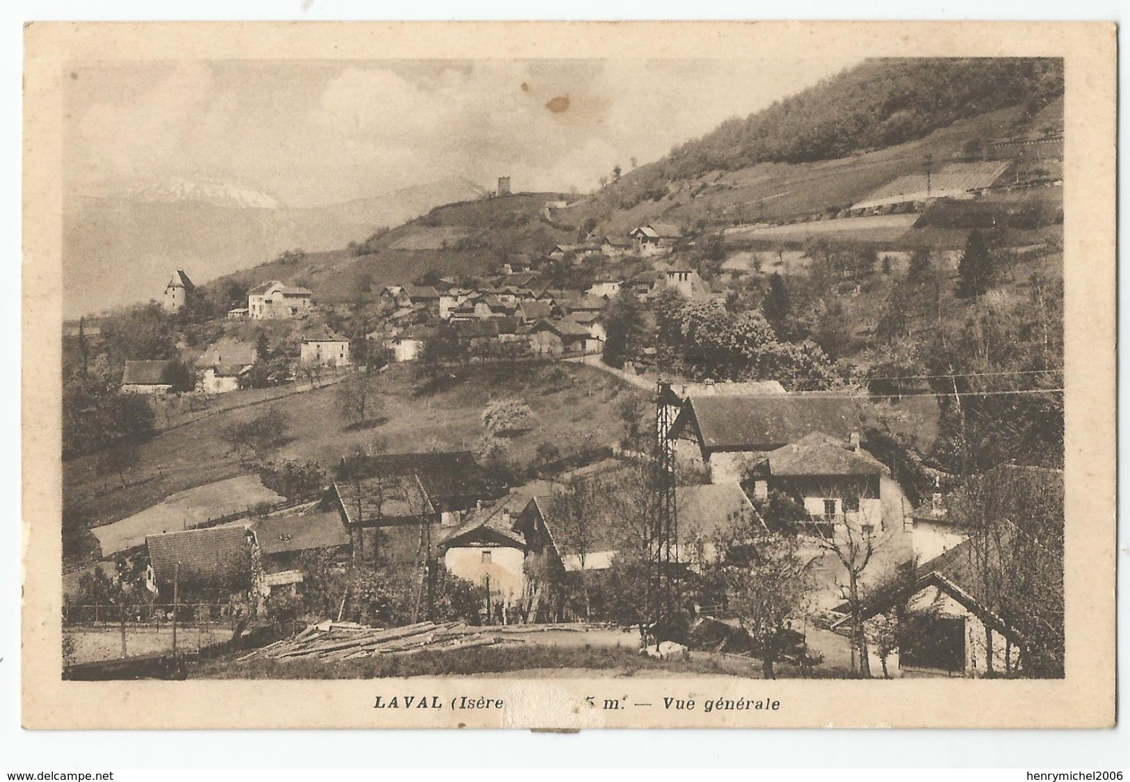 38 - Isère - Laval Juillet 1940 écrit Récupération Essence Libération Cultivateurs ... - Laval