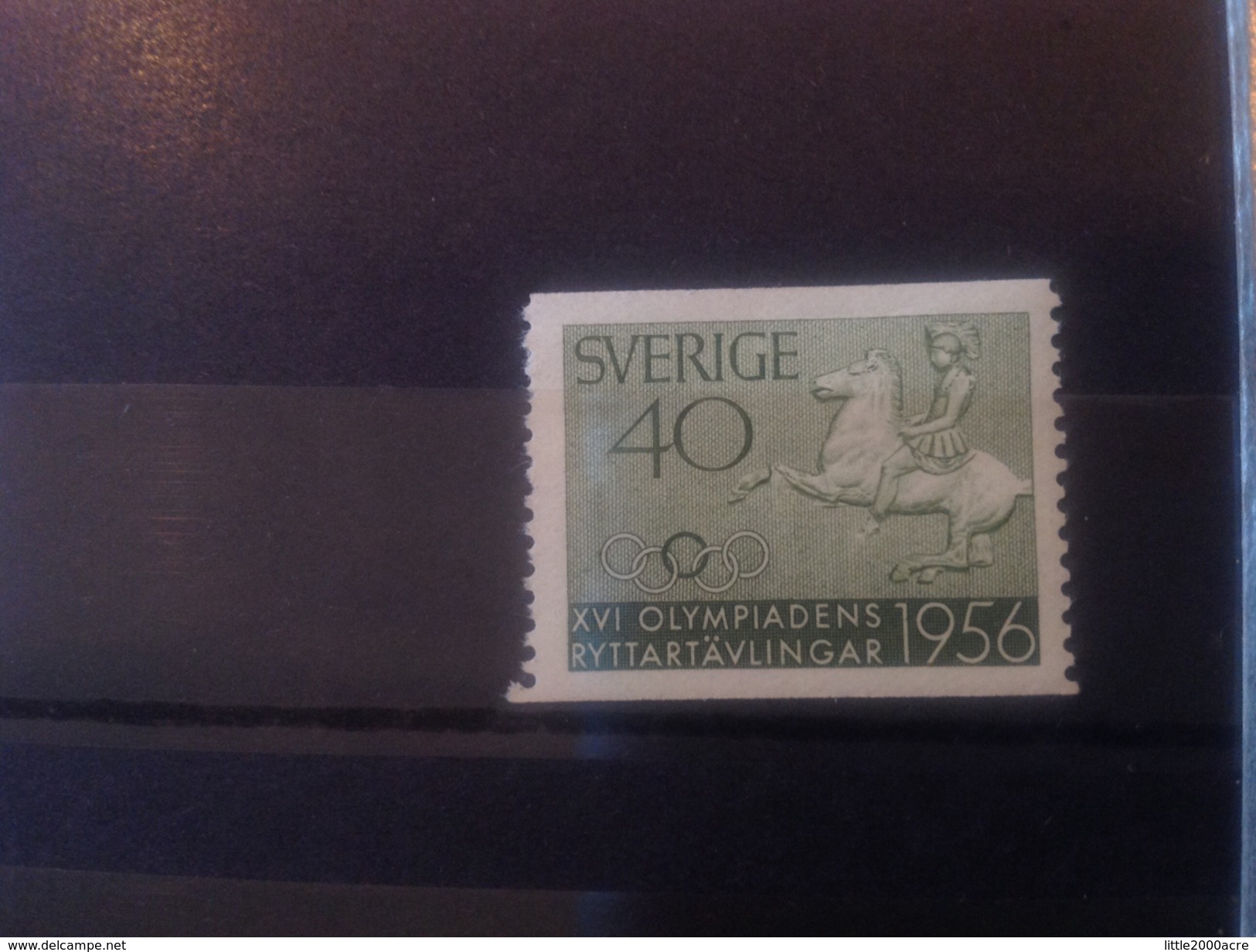 Sweden 1956 Olympic Games 40o Mint SG 375 - Ungebraucht