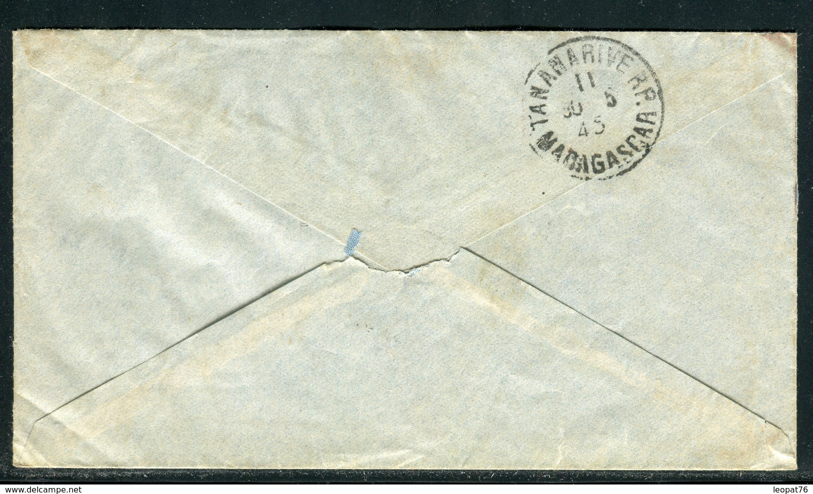 France / Madagascar - Cover / Enveloppe De Soavinandriana Pour Morteau En 1945 , Affr. France Libre  Ref F78 - Covers & Documents