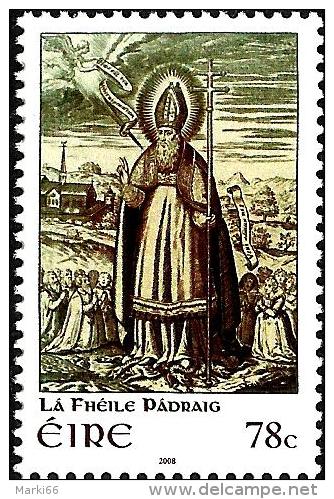 Ireland - 2008 - Saint Patrick Day - Mint Stamp - Nuovi