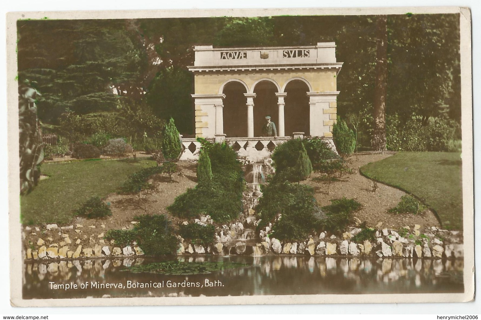 Angleterre - Somerset - Temple Of Minerva , Botanical Gardens , Bath - Bath