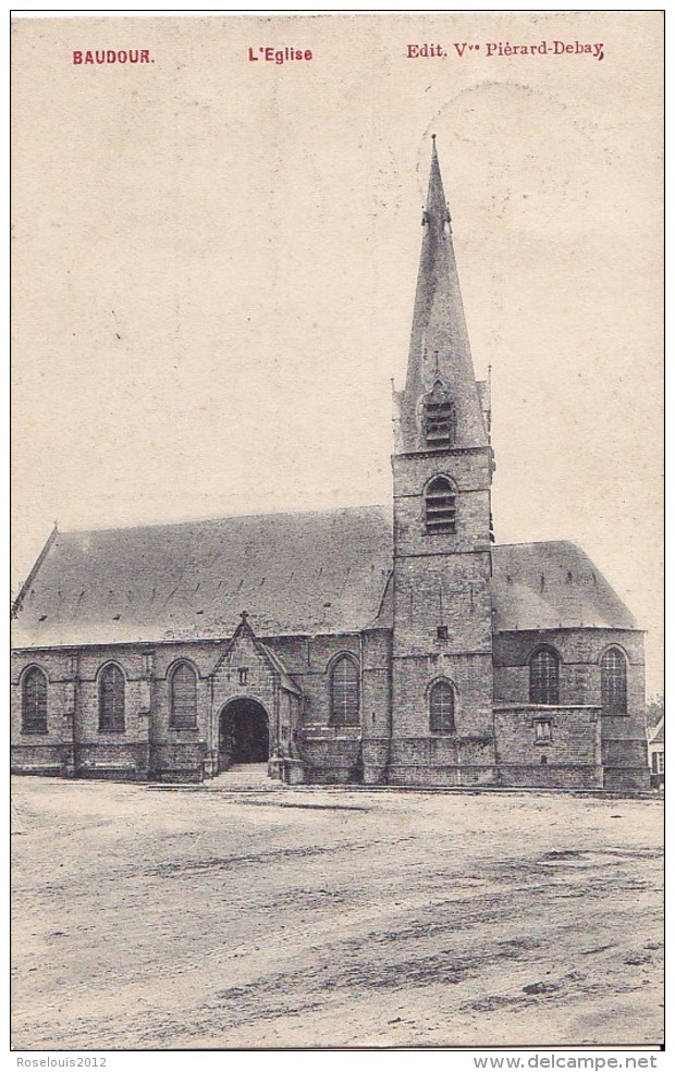 BAUDOUR : L'église - Sonstige & Ohne Zuordnung